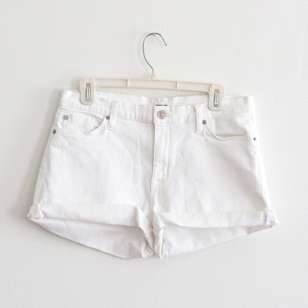 Hudson White shorts